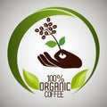 Delicious natural and organic coffee