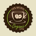 Delicious natural and organic coffee