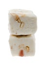 Delicious nougat Royalty Free Stock Photo