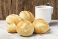 Delicious and nutritious almojabanas or pandebono, a food based on cassava flour and cheese