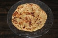 Delicious and nutritious Alu Paratha Royalty Free Stock Photo