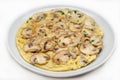 Delicious omelet with mushrooms