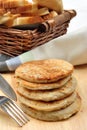 delicious pancake made for pancake day Royalty Free Stock Photo