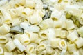 Delicious pasta noodle macaroni salad