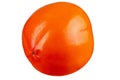 Delicious persimmon isolated on white background. File contains clipping path Royalty Free Stock Photo