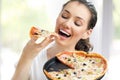 Delicious pizza Royalty Free Stock Photo