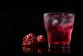 Delicious pomegranate cocktail