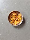 This is a delicious potato's chutany in the bowl Royalty Free Stock Photo
