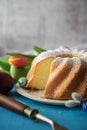 Delicious pound cake for Easter