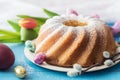 Delicious pound cake for Easter