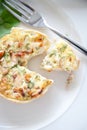 Delicious quiche Royalty Free Stock Photo