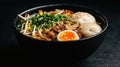 A Delicious Ramen Bowl Royalty Free Stock Photo