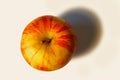 Delicious red Gala Apple in white background Royalty Free Stock Photo