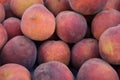 Delicious Red Peach Close-up Background Royalty Free Stock Photo