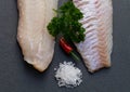Red snapper filet Royalty Free Stock Photo