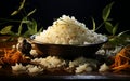 Delicious Rice - Cinematic Food Profession. Generative By Ai