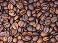 delicious roasted natural coffee beans with careful aroma flavor