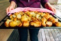 Delicious roasted potatoes