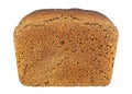 Delicious rye bread isolated on white background Royalty Free Stock Photo