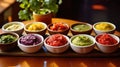 delicious salsa mexican food vibrant