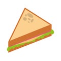 Delicious sandwish isolated icon