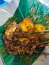delicious satay padang food