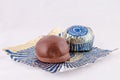 Delicious Scottish dark chocolate tea cakes, traditional British candy treat.