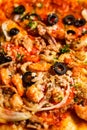 Delicious Seafood Galore Pizza by Teakyard