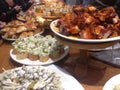 A delicious selection of pintxos