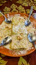 Delicious Shahi Tukda at K2 Restaurant in Bhiwandi City.