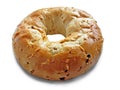 Delicious single bagel Royalty Free Stock Photo