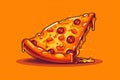 Delicious Slice of Pizza Logo