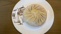 Delicious soup xiao long bao at Nanxiang Bun Shop