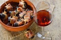 Spanish tapas in a bowl Royalty Free Stock Photo