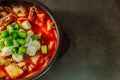 Delicious korean pork stew cuisine food Royalty Free Stock Photo