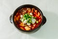 Delicious korean pork stew cuisine food Royalty Free Stock Photo