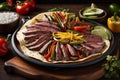 Delicious Steak Fajitas Recipe In a Table