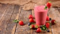 Strawberry smoothie Royalty Free Stock Photo