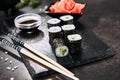 Delicious Sushi Rolls Royalty Free Stock Photo