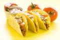 Delicious taco, mexican food Royalty Free Stock Photo