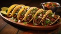 delicious taco mexican food classic