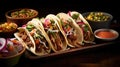 delicious tacos mexican food carnitas