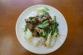 Delicious taiwanese style stew beef