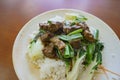 Delicious taiwanese style stew beef