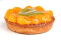 Tartlet with tangerine and kiwi.