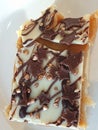 A treat of a toffee slice delight