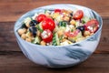 Delicious tasty Mediterranean Chickpea Salad