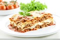 A delicious and tempting Italian Bolognese Thousand Flute