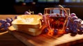 Delicious Texas Toast And Grape Jelly 3d Ar Image