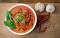 Delicious Thai panang curry Royalty Free Stock Photo